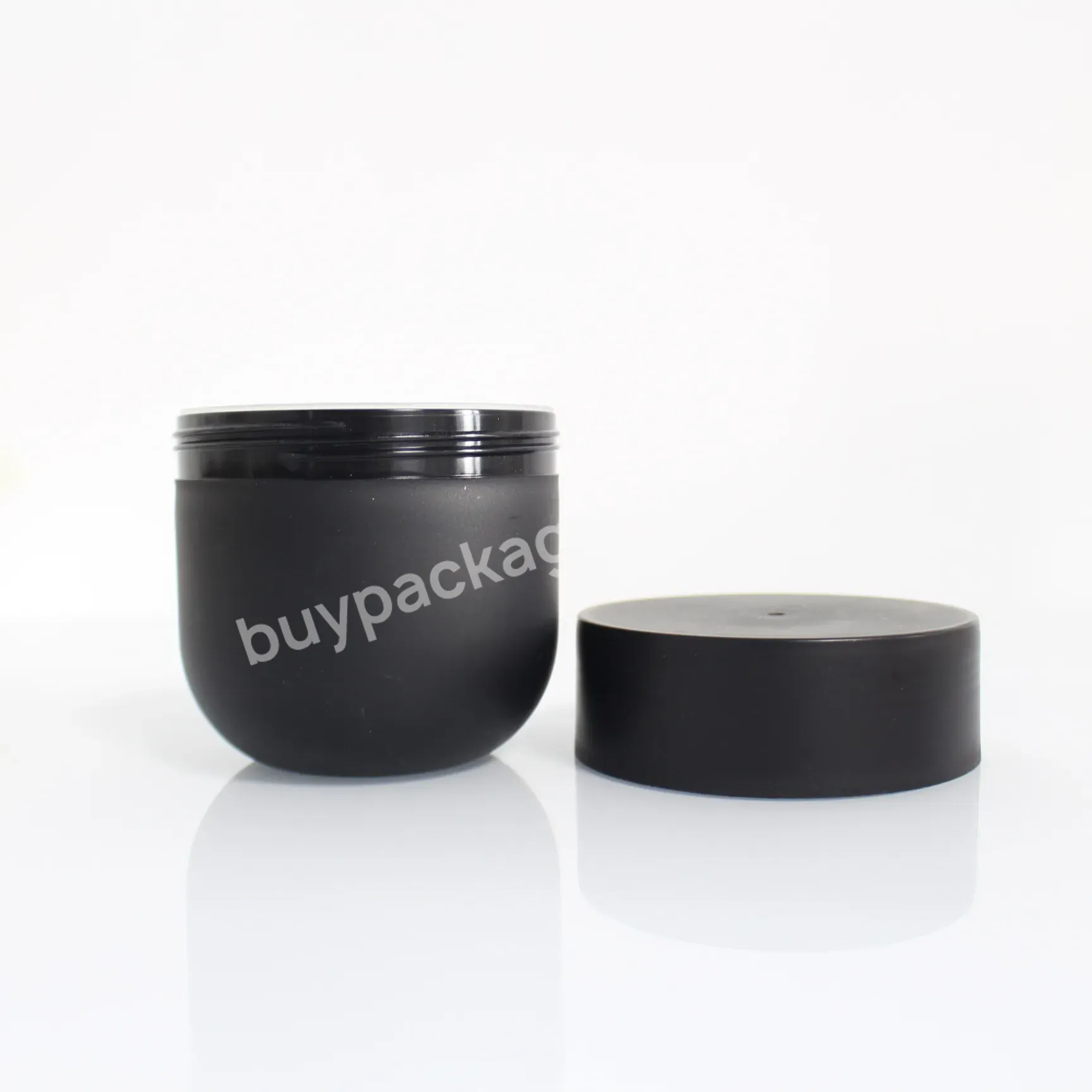 Customizable Color And Logo Cosmetic Jar 2oz 4oz 8oz Pack Body Scrub Cream Plastic Jars Pink Pp 12oz 16oz