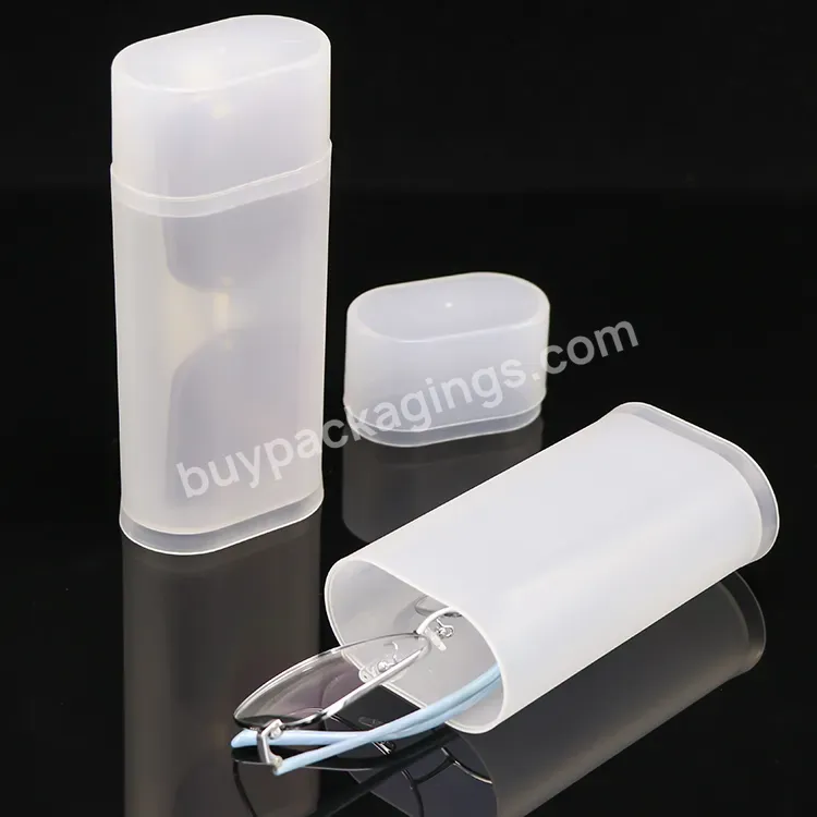 Customizable Colors Plastic Transparent High Quality Portable Glasses Display Box Sunglasses Case Eyeglasses Cases