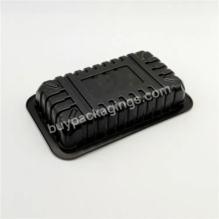 Customizable Disposable Pp Heat Sealing Food Tray Vacuum Forming Plastic Meat Tray Fruits Meat Food Container