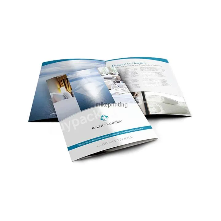 Customizable Printing Brochure Booklet Leaflets OEM Full Color Custom Flyers