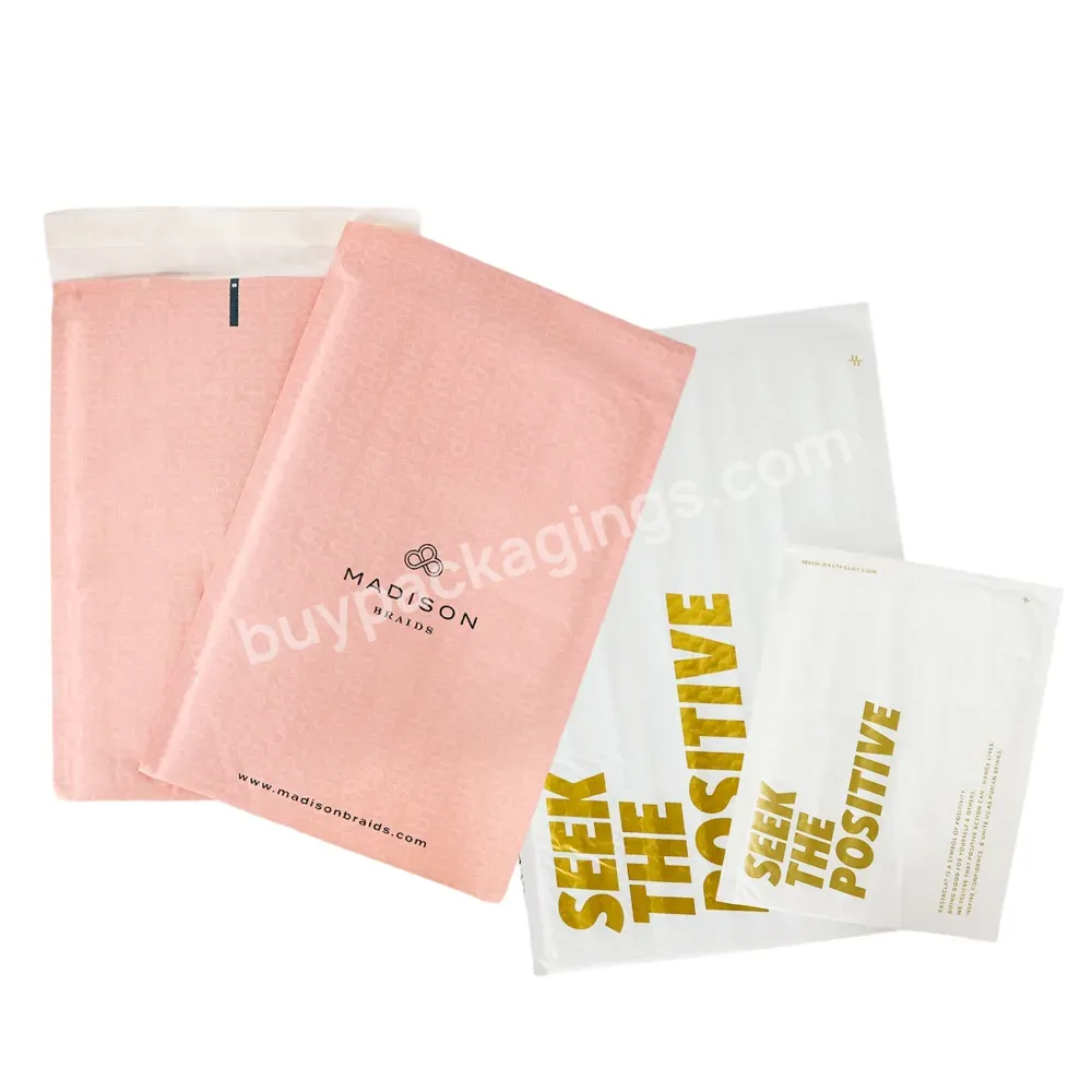 Customizable Waterproof Padded Envelope With Logo,Self Sealing,Shipping Bubble Bag