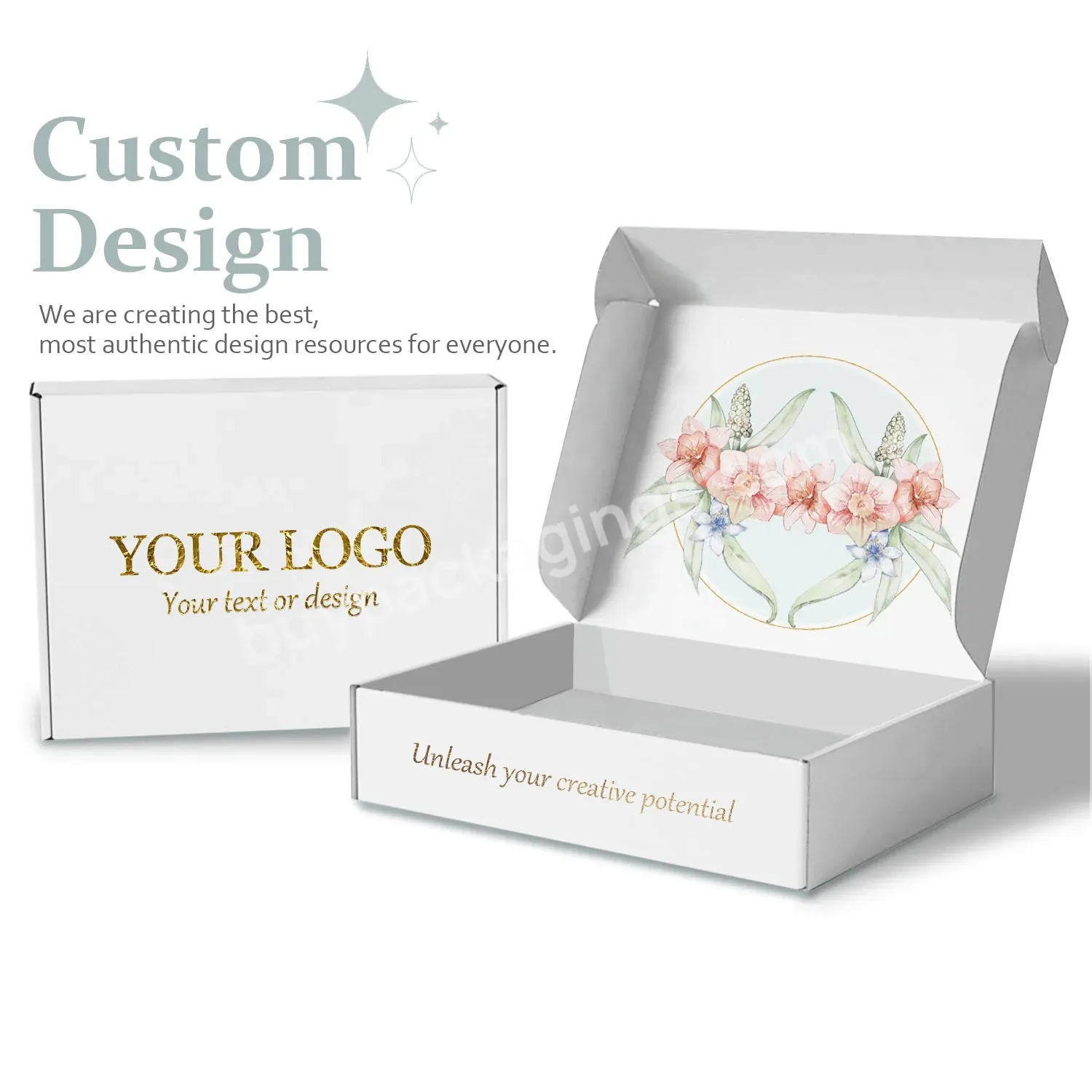 Customization Logo Fashion Foldable Good Price Luxury Clothing Gift Packaging Box