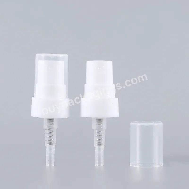 Customize 18/410 Plastic Pump Spray Nozzle Fine Mist Spray Pump Spray Fine Mist Sprayer For Bottle - Buy Aluminum Plastic Fine Mist Sprayer With Half Cover Water Bottle Caps,Pet Boston Round Bottle Screw Top Cap Plastic Covers Mist Blower Sprayer,Ato