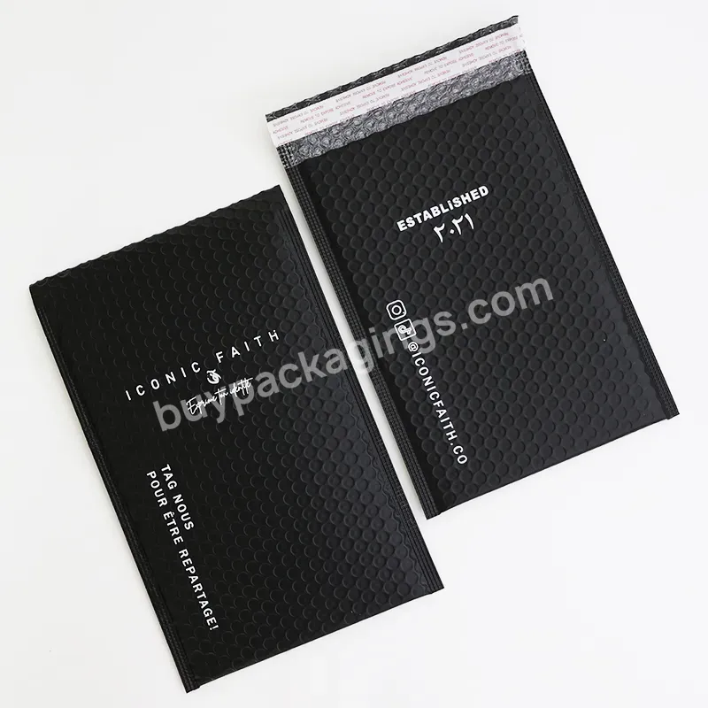 Customize Brand Logo Printed Waterproof And Shock Resistant Bubble Envelope Bags