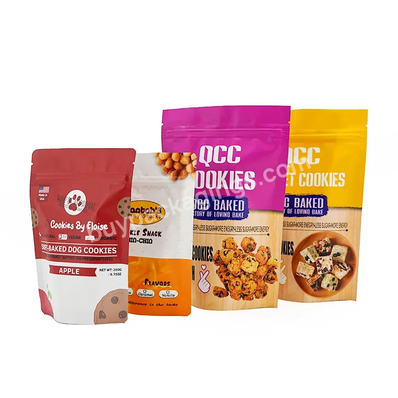 Customize Color Printing Stand Up Top Zip Plastic Powder Food Packaging Pouch Ziplock Bag Digital Print