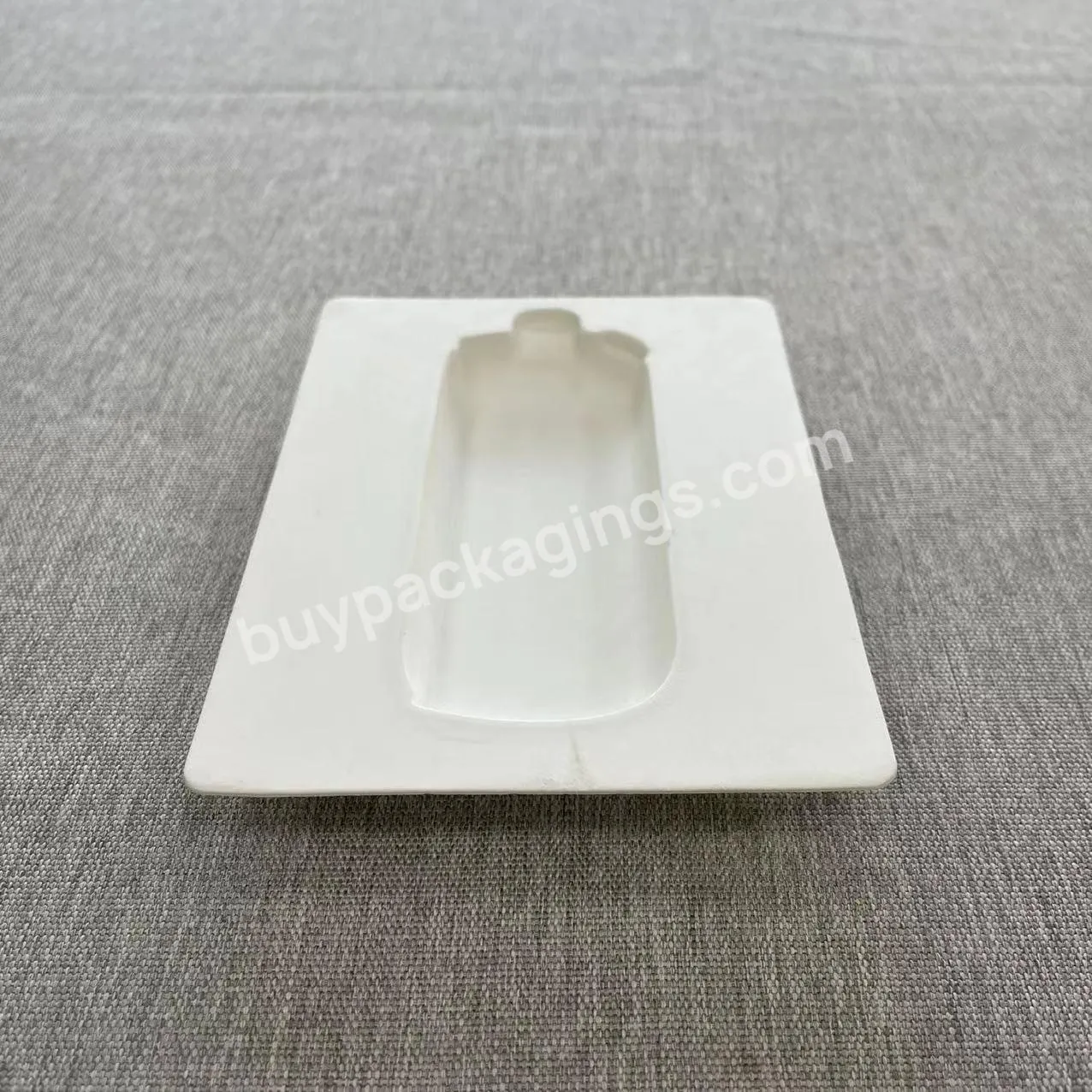 Customize Eco Friendly Full Color Sugarcane Electronic Inner Components Parts Insert Pulp Paper Packaging Tray