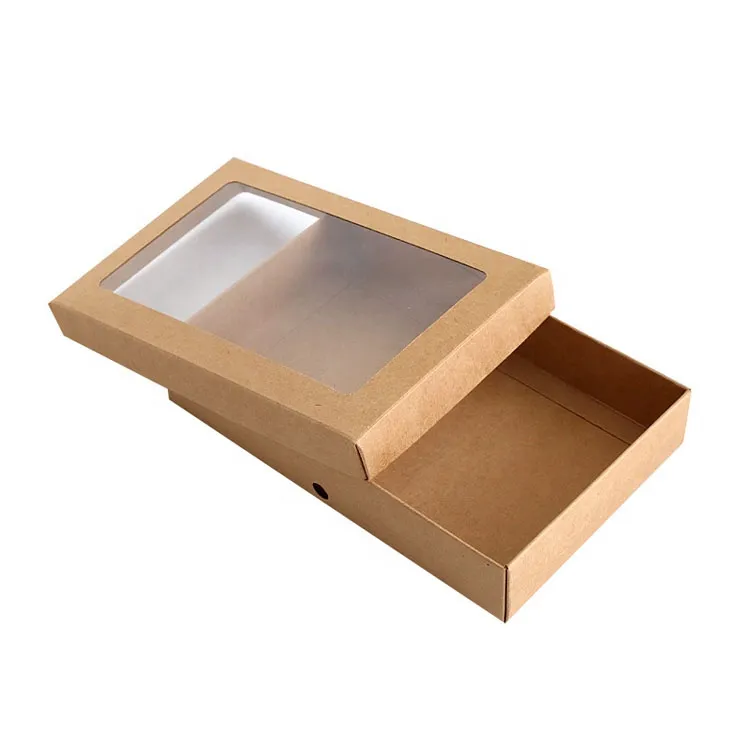 Customize full color printing cardboard paper towel packaging box with window