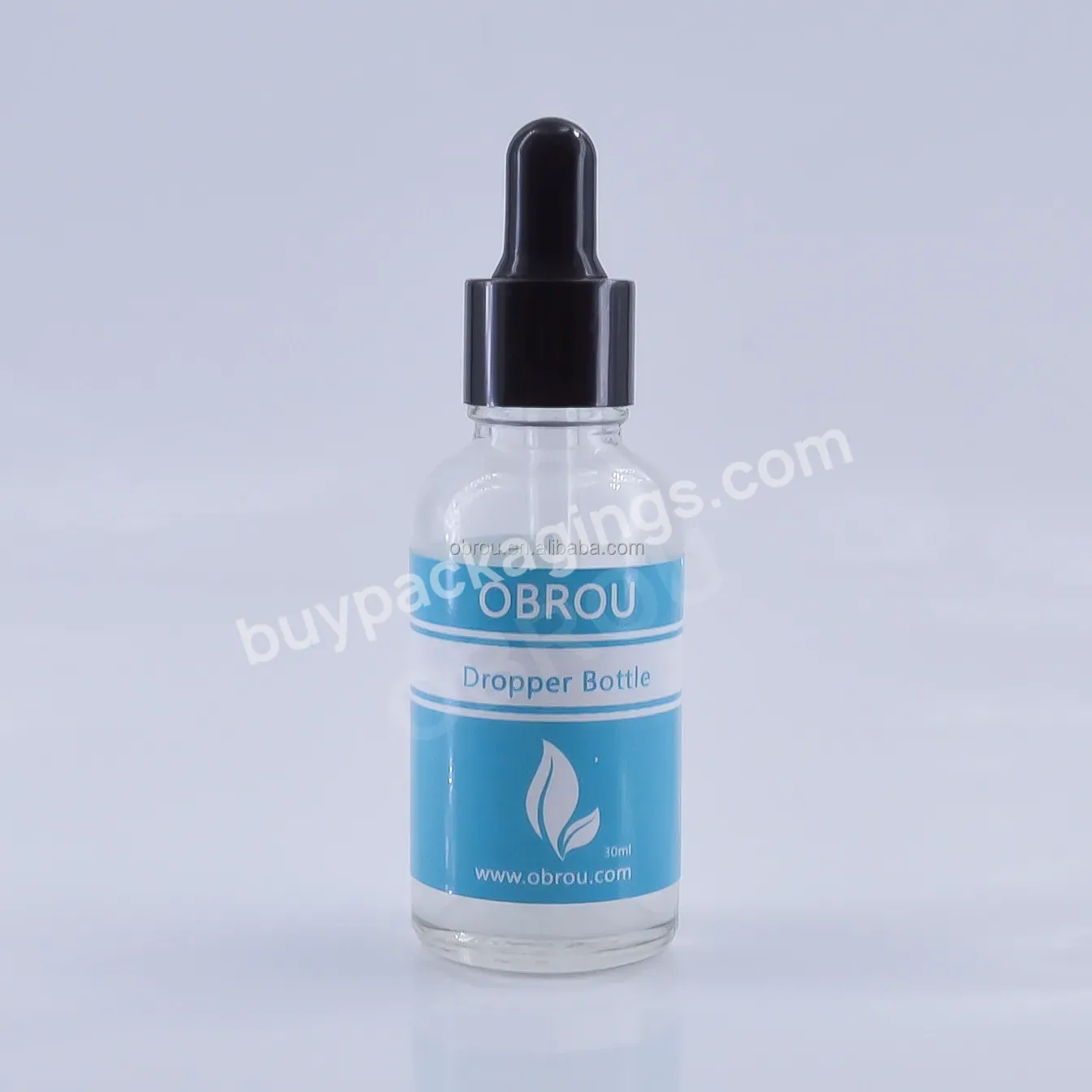 Customize Label For Cosmetic Package Essential Oil Bottles 10ml 20ml 30ml 50ml 100ml Glass Dropper Bottle