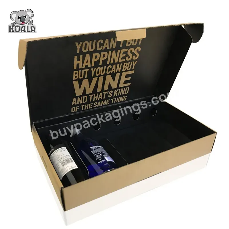 Customize Magnum 3 Bottles Shipping Packaging Wine Boxes
