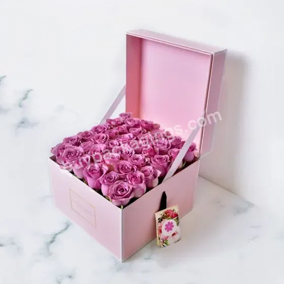 Customize Strong High Quality Paper Packaging Cardboard Box Flowers