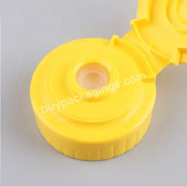 Customize Tomato Sauce Honey Ketchup Squeeze Bottle No Drip Pilfer Proof Dispensing Silicone Valve Flip Top Cap