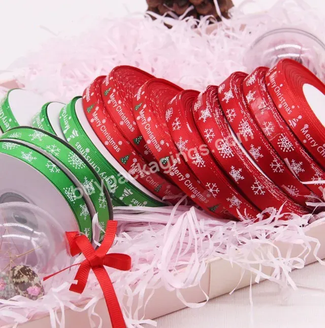 Customize Various Colors Gift Box With Ribbon Closure Cloth Ribbon Printer Polyester Ribbon Roll