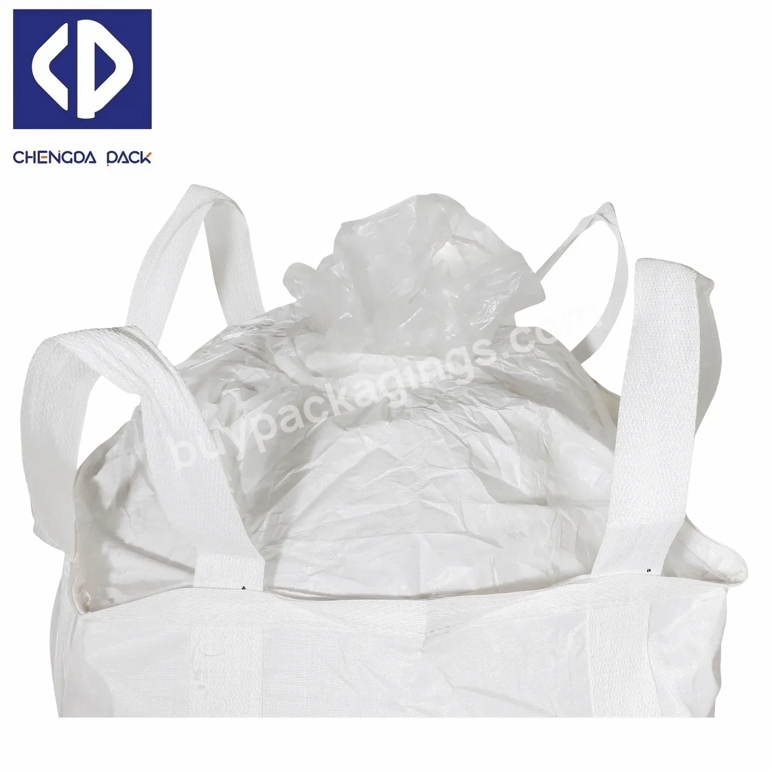 Customized 1000kgs 1ton Asbestos Fibc Polypropylene Pp Super Sacks Mining Bulk Bags For Transport Package Pet Resin