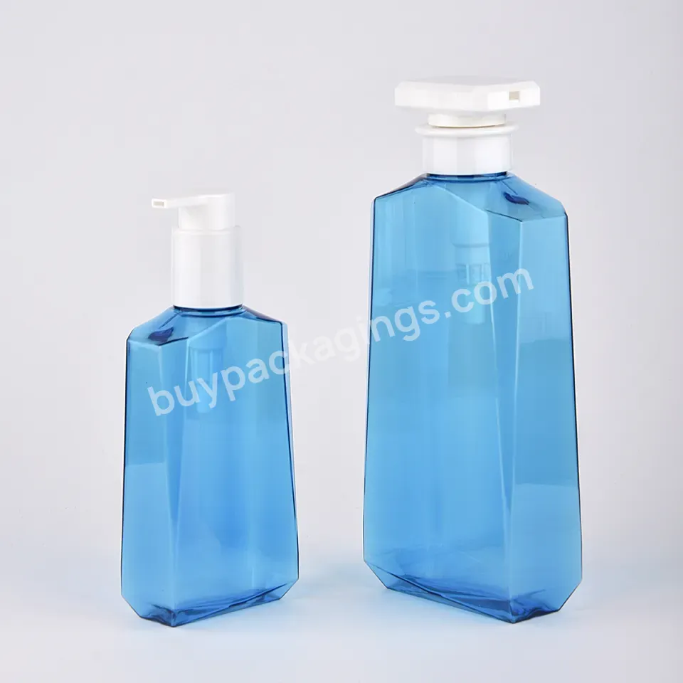 Customized 200ml 500ml Personal Care Packaging Petg Lotion Shampoo Pump Personal Care Lotion Pump Bottle