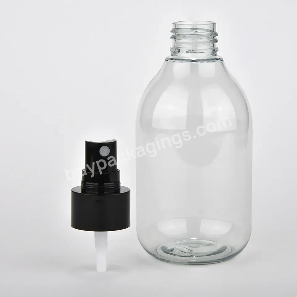 Customized 200ml Pcr Eco-friendly Plastic Personal Care Packaging Liquid Alcohol Perfume Fine Spray Pump Bottle