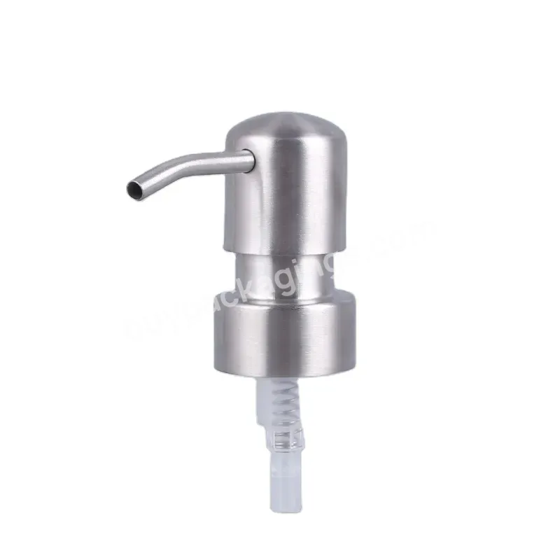 Customized 24/410 28/400 Silver Stainless Steel Hand Wash Lotion Bottle Dispenser Pump Packaging - Buy Stainless Steel Lotion Pump For Hand Sanitizer,24/410 28/410 Metal Liquid Soap Dispenser,Custom Silver Color Hand Pump For Gel.