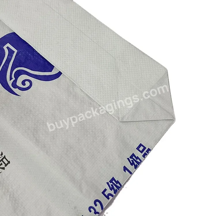 Customized 25kg 50kg Environmental Protection Moisture-proof Pp Valve Bag Packaging Bag