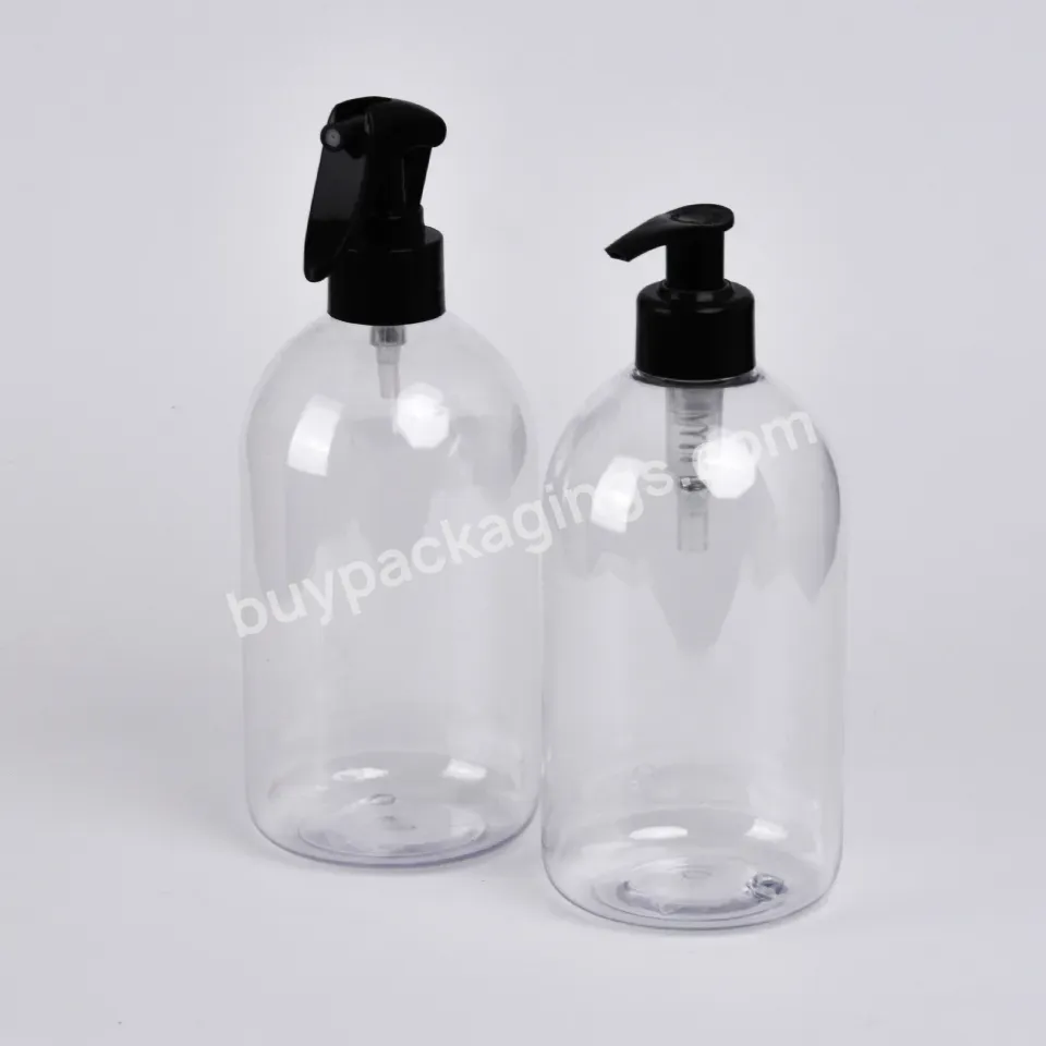 Customized 300ml 500ml Hairdressing Hair Salon Household Cleanser Packaging Trigger Spray Pump Bottle