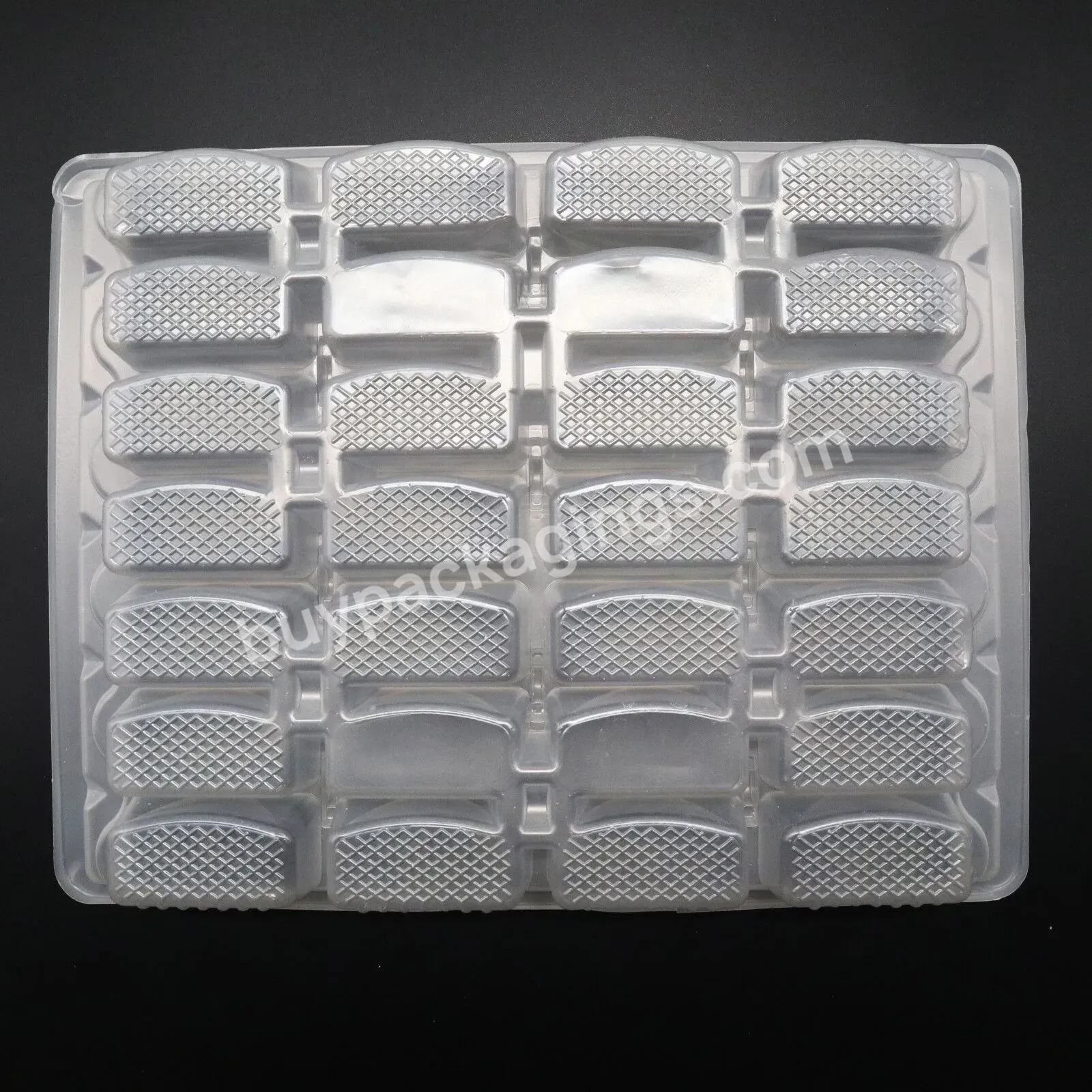 Customized 5 12 15 16 20 Cell Disposable Plastic Pp Blister Pack Frozen Dumpling Food Container Tray