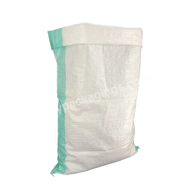 Customized 50 Kg Used Rice Bag 100kg 50kg Pp Woven Bag Plastic Sack For Export