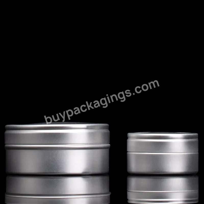 Customized Aluminium Jar 15g 50g Cream Jar Aluminum Cosmetic Jar