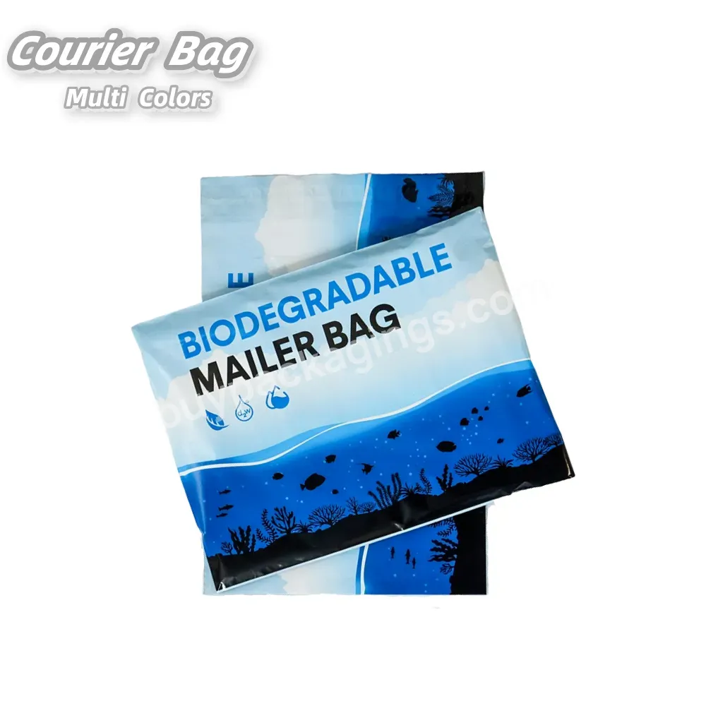 Customized And Environmentally Friendly Multi-color Polyethylene Mailbox Transportation Envelope Clothing Pouch