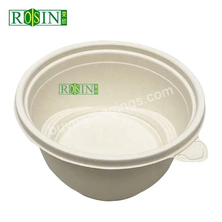 Customized Biodegradable Pla Bento Lunch Box Takeaway Plastic Round Food Container With Lid Supplier