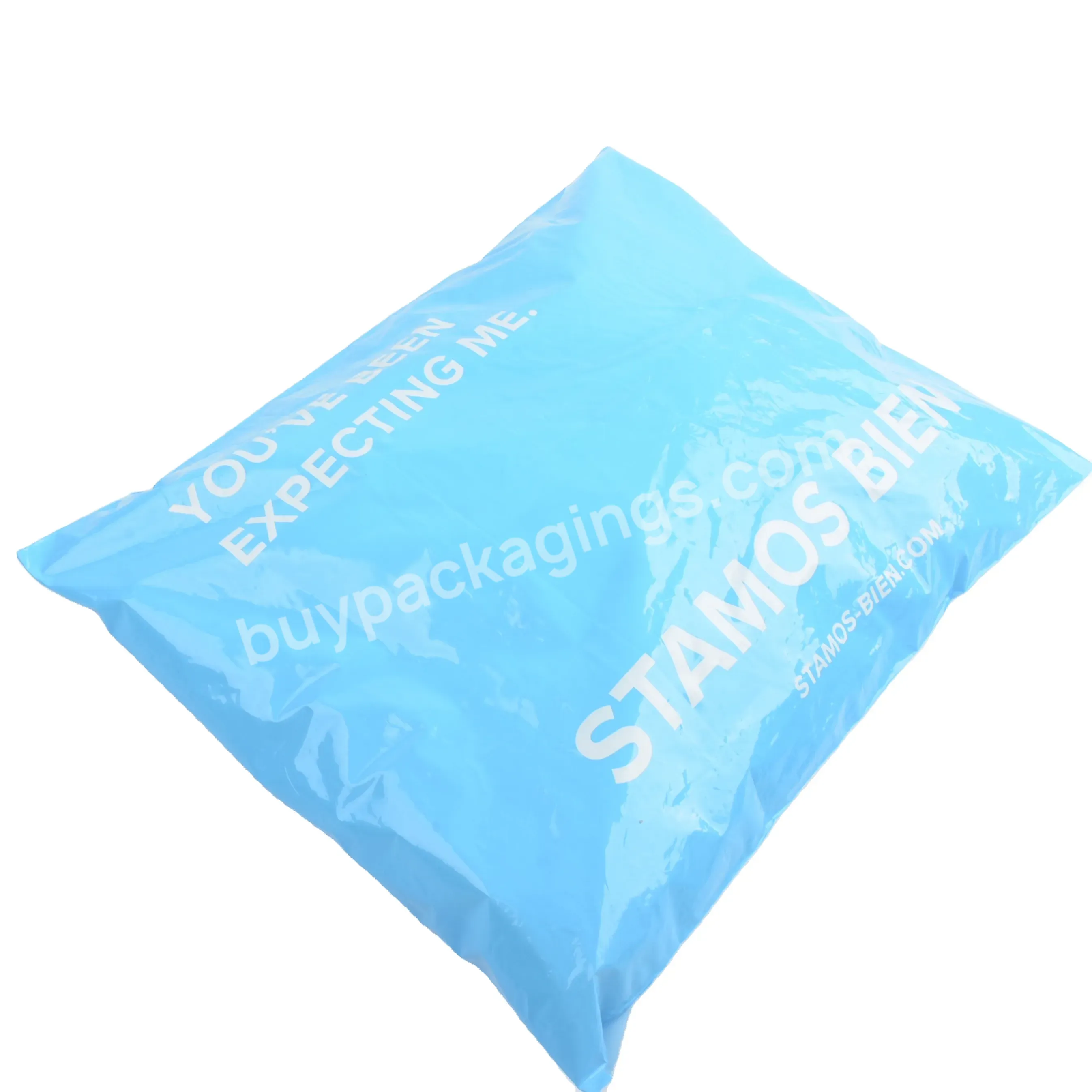 Customized Biodegradable Polyester Pouch For Clothing/apparel