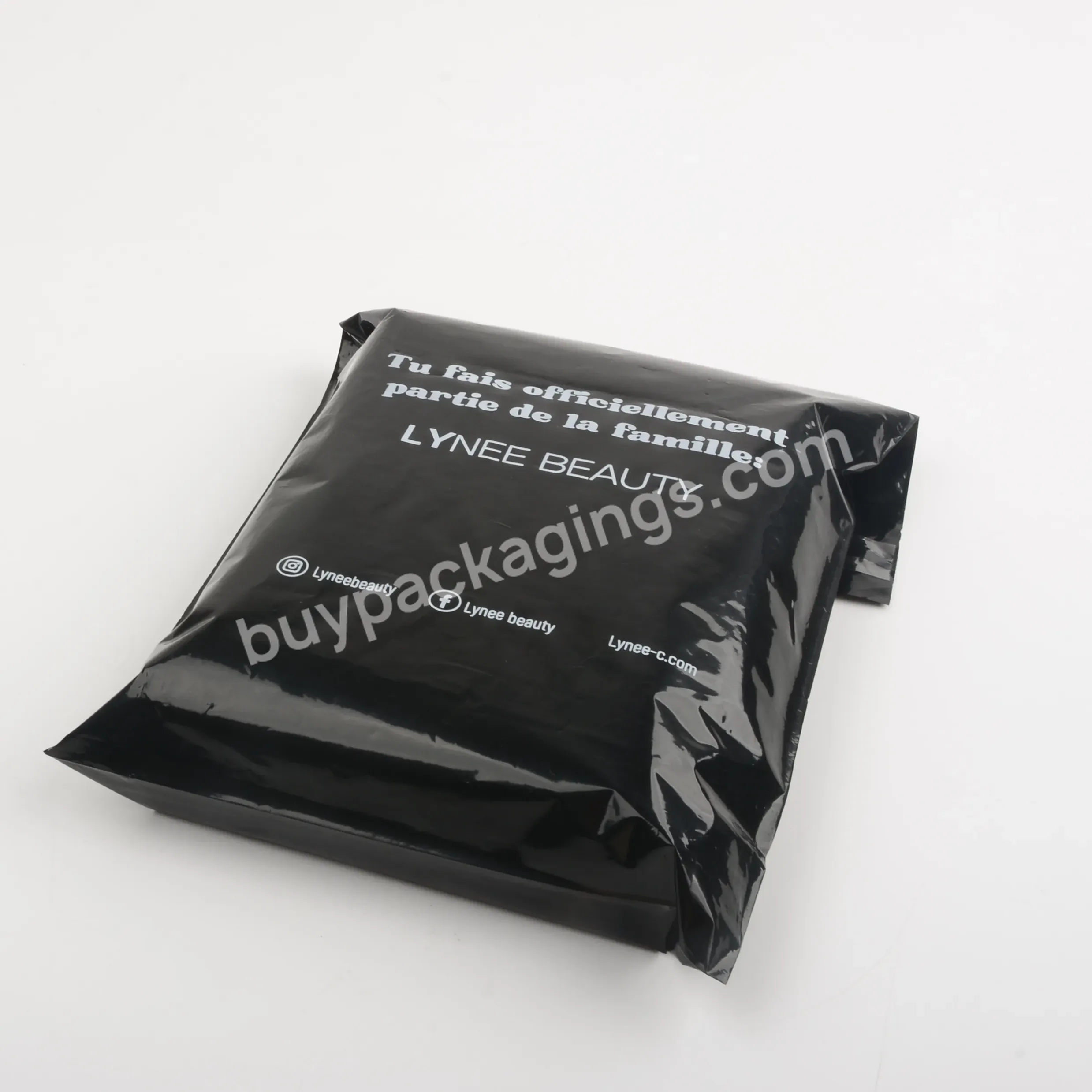 Customized Biodegradable Polyester Pouch For Clothing/apparel