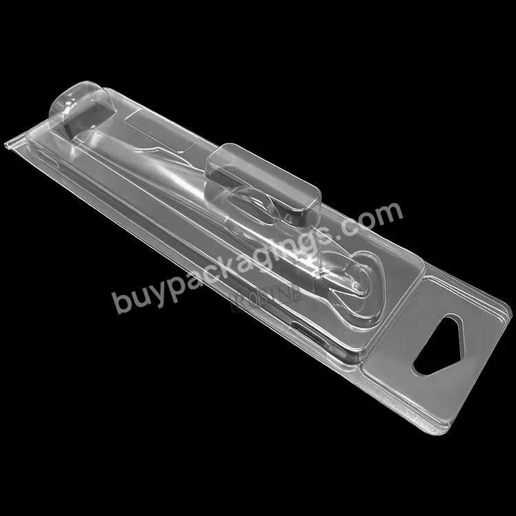 Customized Blister Fishing Lure Pet Packaging Plastic Clamshell Clear Pvc Fishing Disposable Gifts And Craft With Holes