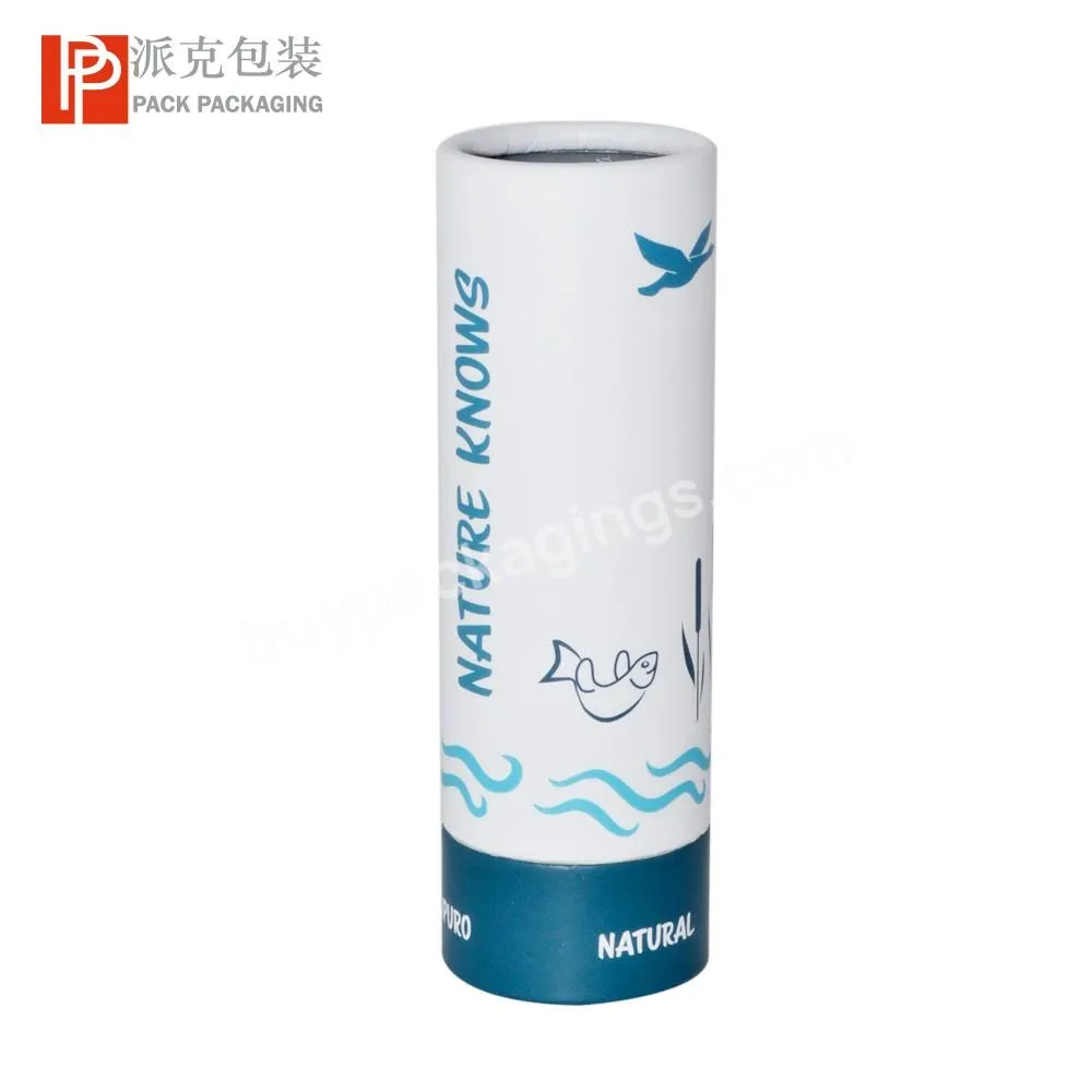 Customized Branding Biodegradable Cardboard Deodorant Stick Container Push up Paper Tube for Skincare Solid Perfume Balm Sticks