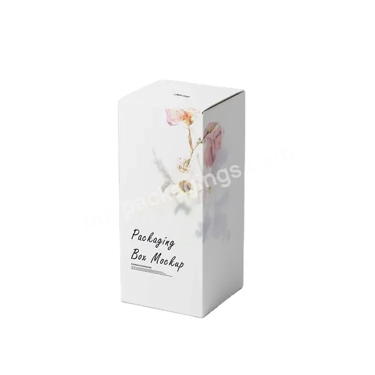Customized Cardboard Box Logo Printer Gift Face Cream Cosmetic Perfume Paper Packaging Boxes