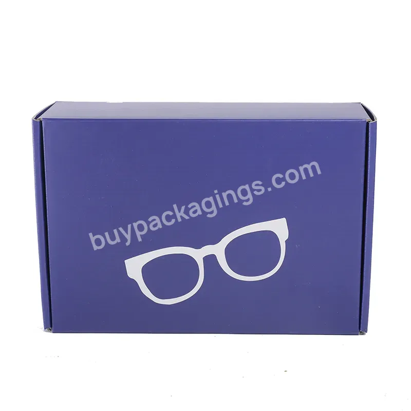 Customized Carton Mailer Boxes Packaging Food Grade Rectangle Flat Pack Packaging Boxes For Clothes Cardboard Paper Box