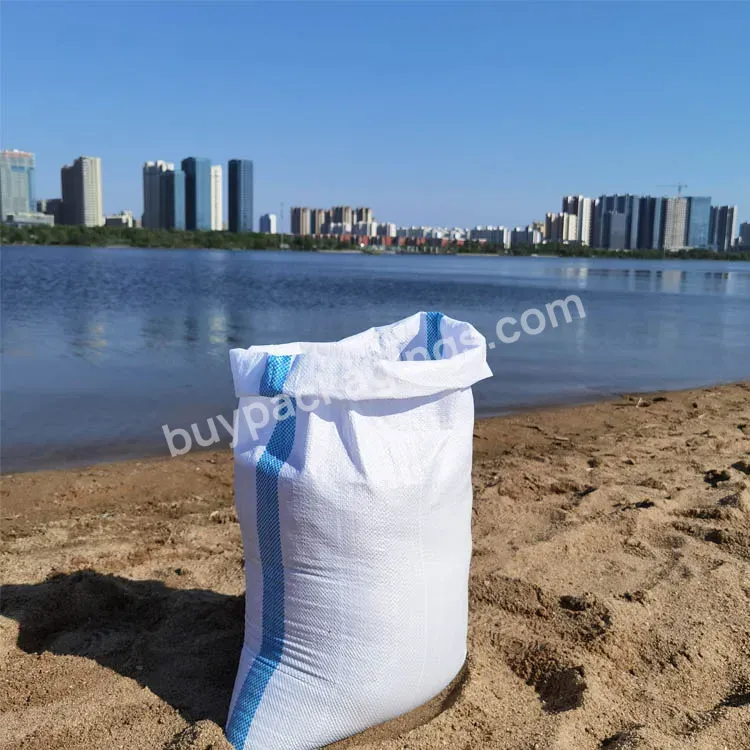 Customized Cement 50 Kg Bags Pp Woven Bag Sack Earth Bag Building Sacos Polipropileno