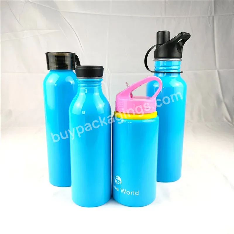 Customized Cheap Promotion Water Bottle With Company Logo Outdoor Sport Aluminium Or Stainless Steel Water Bottle For Promotion