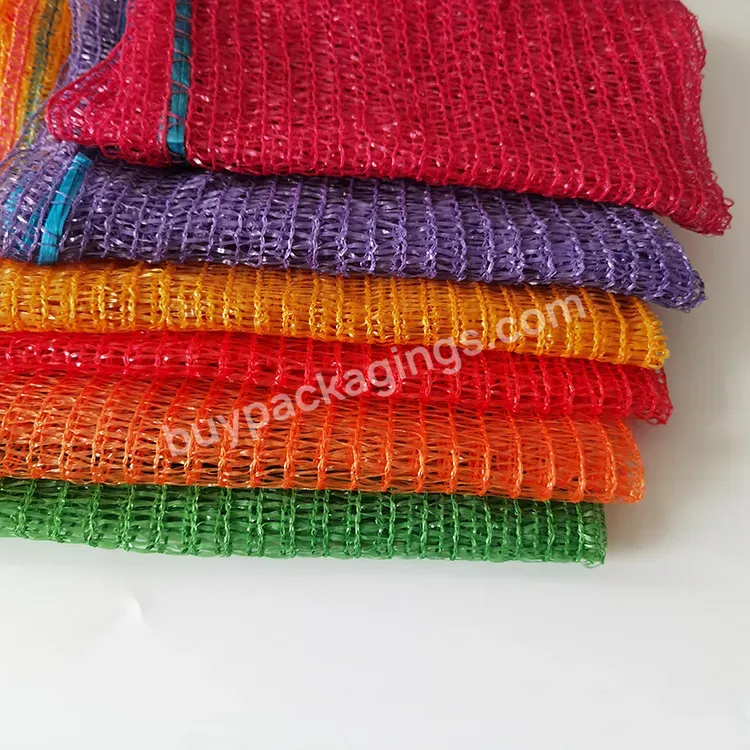 Customized China Manufacturer Leno Mesh Sacks For Vegetables Potato Onion Pp Raschel Mesh Bags - Buy Pp Raschel Mesh Bags,Leno Mesh Sacks For Vegetables,Onion Mesh Bag.