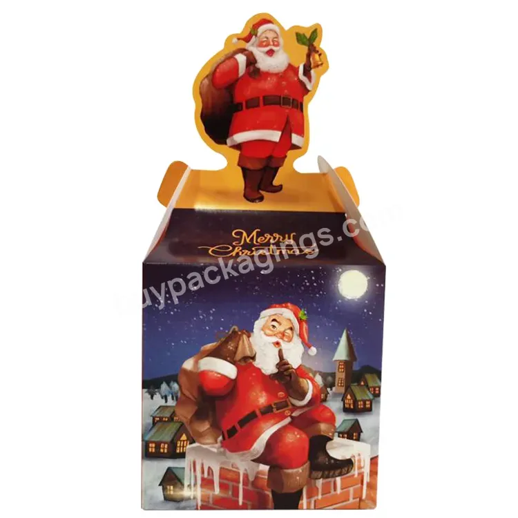 Customized Christmas Gift Packaging Box Paper Packaging For Candy