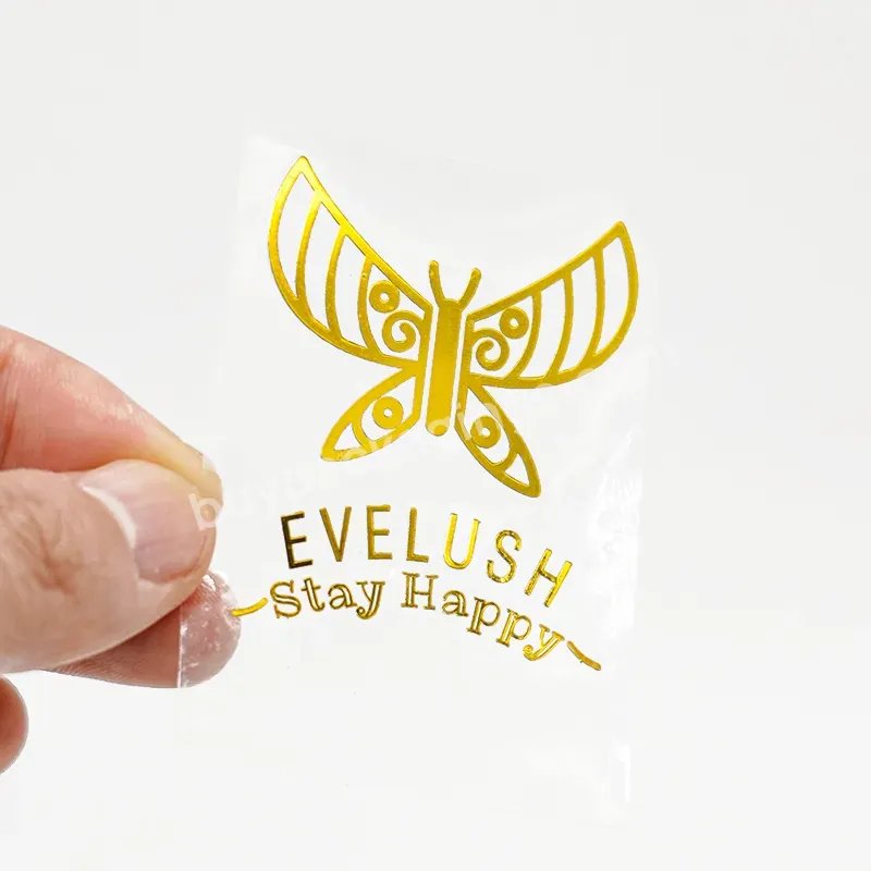 Customized Classic Gold Metal Transfer Sticker Emits Metallic Luster,Strong Viscosity,Easy To Stick On A Smooth Surface