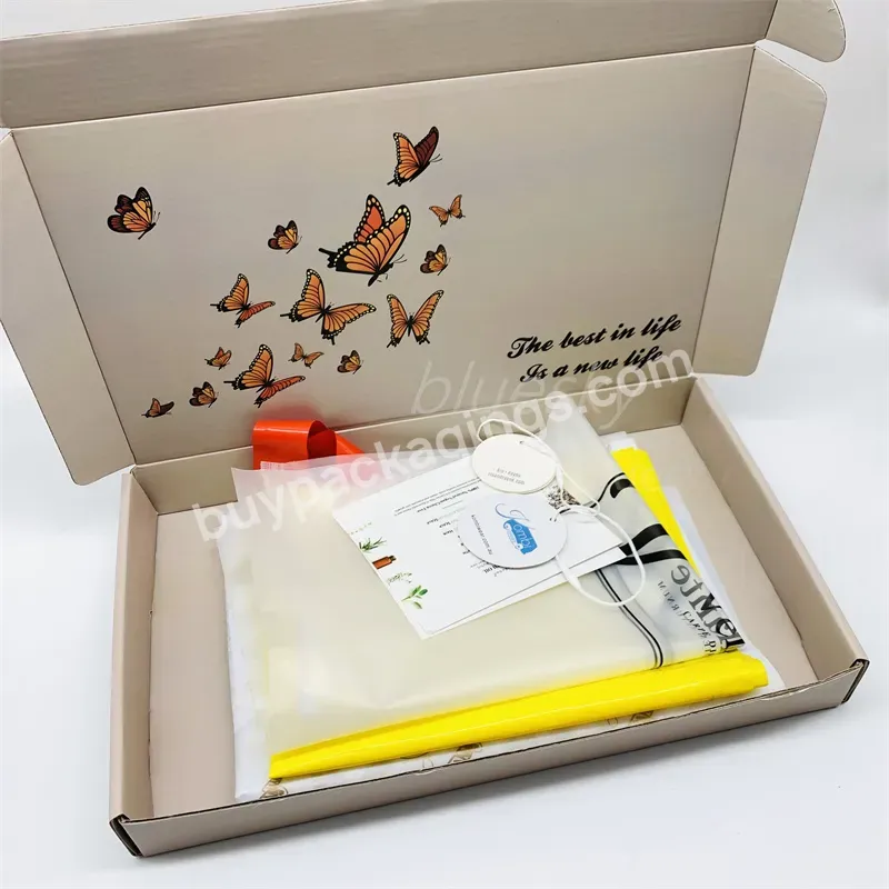 Customized Clothing Packaging And Logo Printing Lipgloss Packaging Box Prime Branded Packing