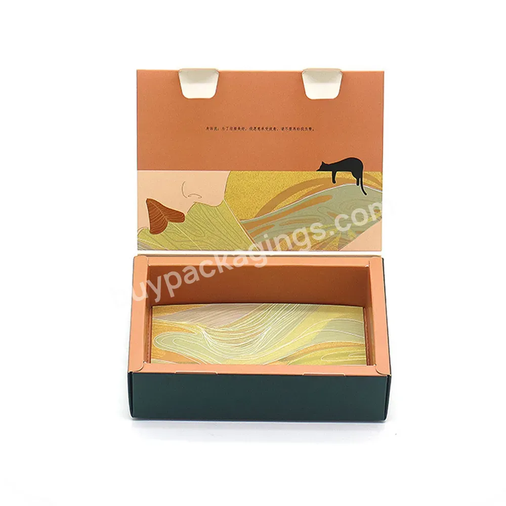 Customized Color Logo Printed Packaging Small Paper Gift Boxes Supplier Small Carton Kraft Paper Folding Box Paper For Gift