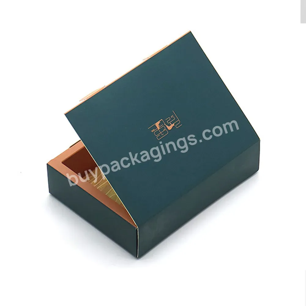 Customized Color Logo Printed Packaging Small Paper Gift Boxes Supplier Small Carton Kraft Paper Folding Box Paper For Gift