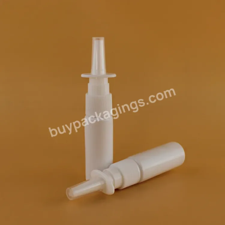 Customized Color Nose Drops Long Nozzle Sprayer Mist Spray Pump Nasal Sprayer