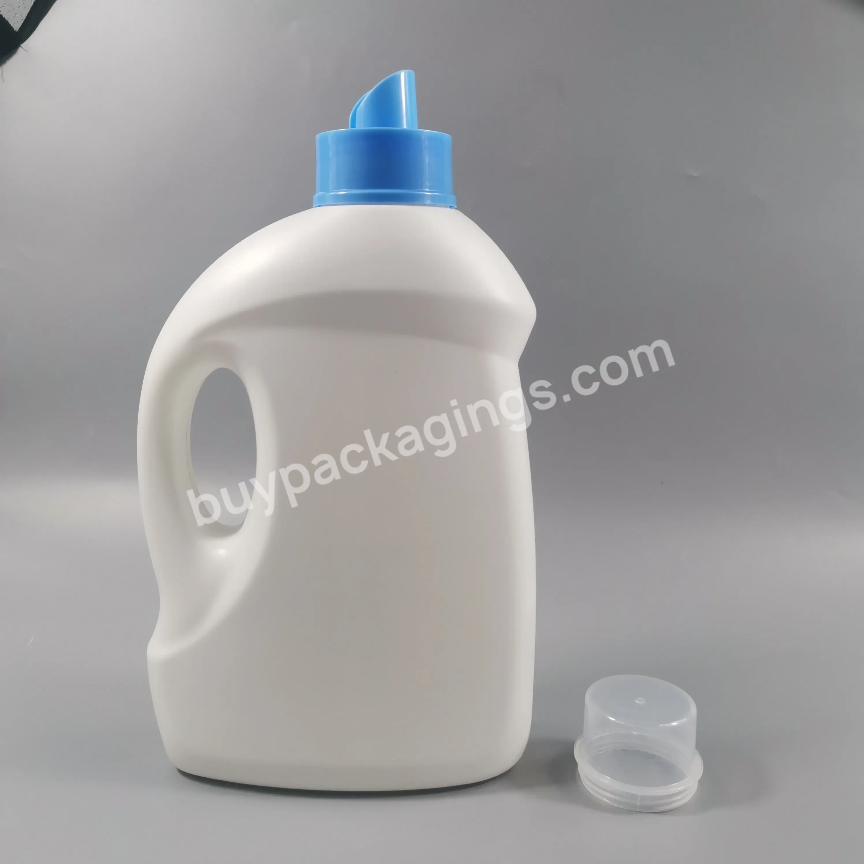 Customized Color Wholesale Plastic Hdpe 2 Liter Liquid Laundry Detergent Bottle Household Cleaning Containers