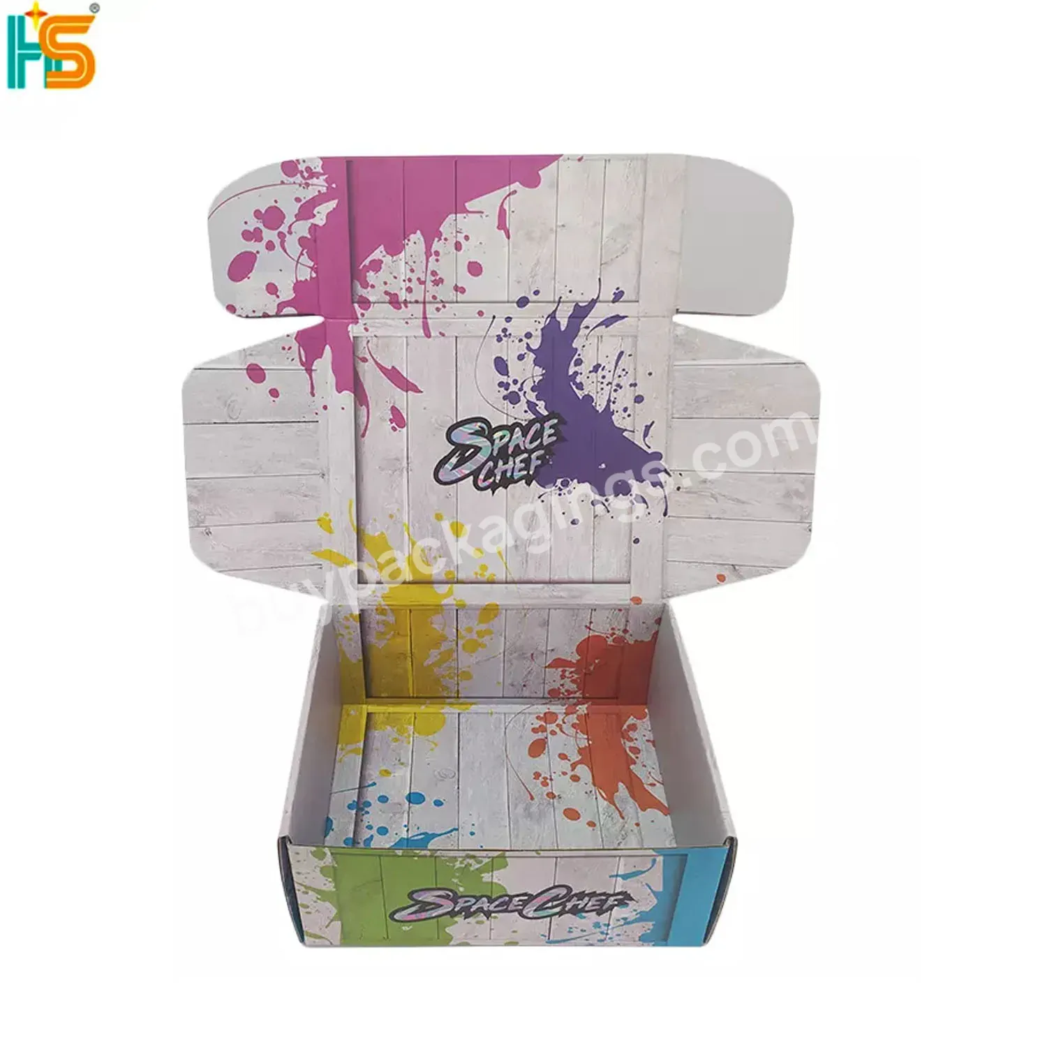 Customized Colored Printed Paper Express Mailer Packaging Box Wholesale Price Cardboard Corrugated Shipping Box