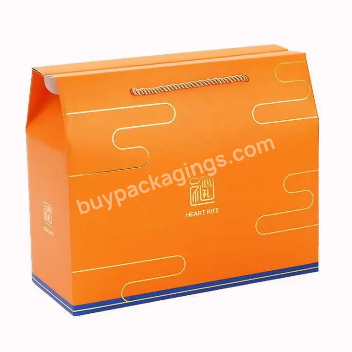 Customized Colorful Eco-friendly Corrugated Paper Packaging Box Dry Fruits Nuts Gift Box