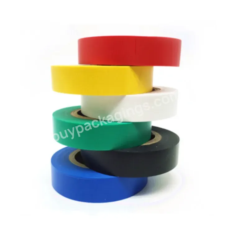 Customized Colorful Pvc Electrical Insulation Tape Roll