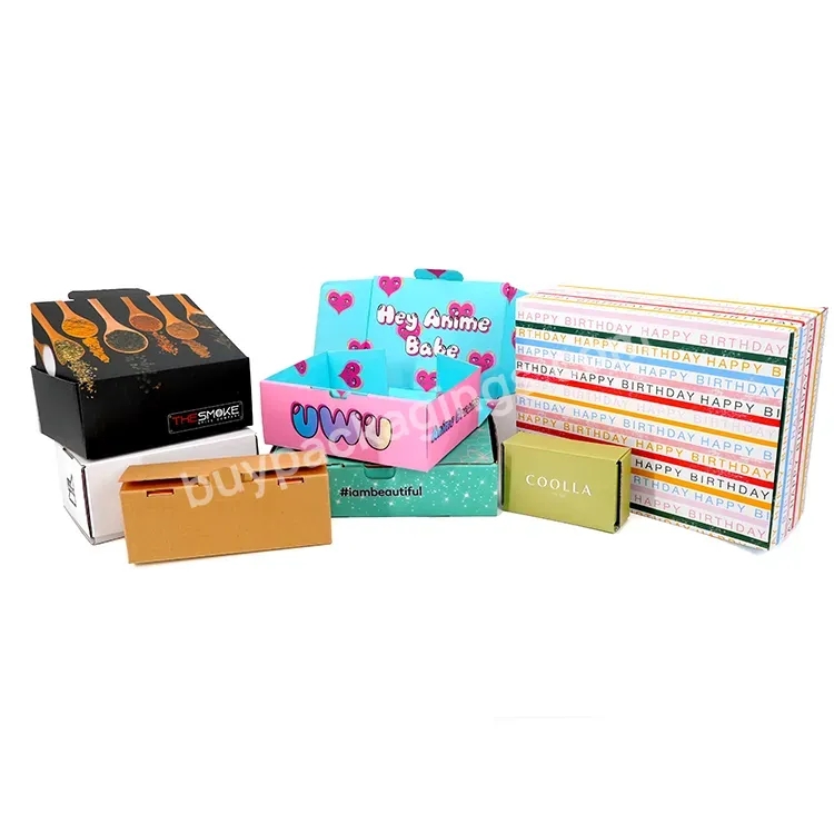 Customized Colour Cartoon Box Custom Printing Gift Box Jewelry Packaging