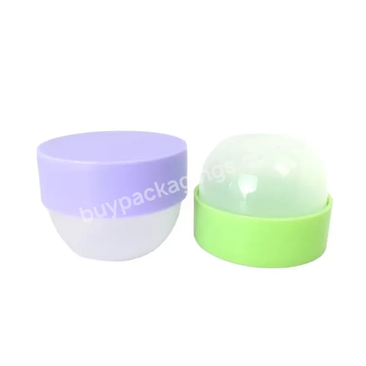 Customized Cosmetic Containers 75ml 150ml 200ml 250ml 300ml Plastic Pp Hair Care Bowl Shape Cream Body Lotion Cosmetic Jar