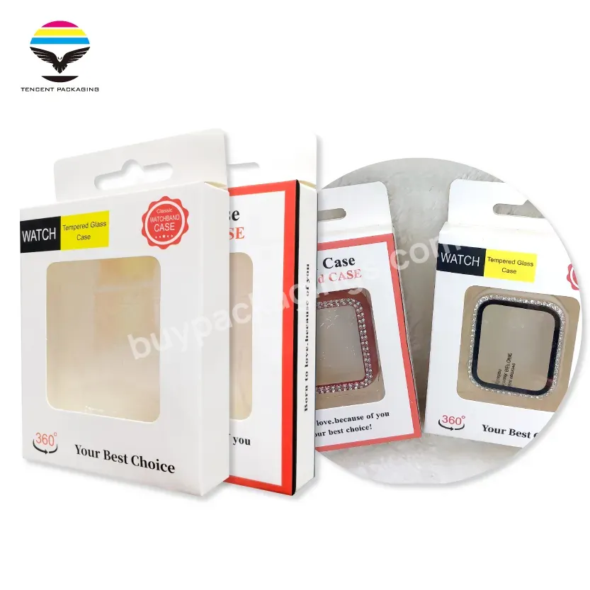 Customized Cross-border Direct Sales Watch Case With Window Blister Packaging Bag Universal Clamshell Packaging