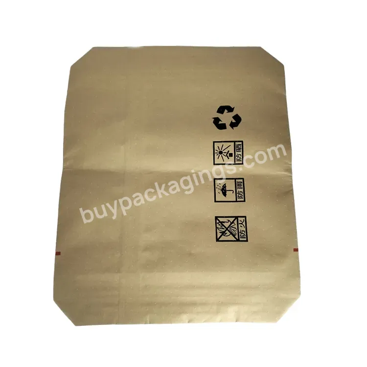 Customized Design 50kg Cement Packaging Bags Kraft Paper Cement Bag